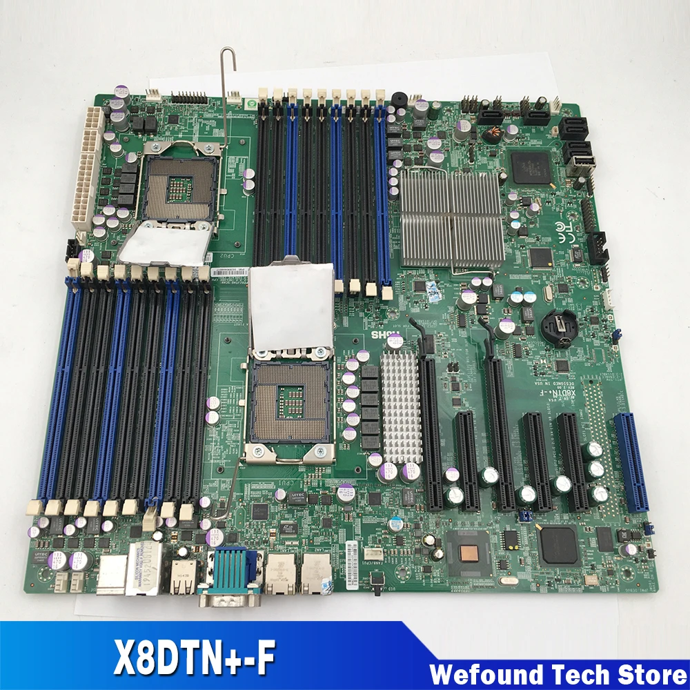 Placa base de servidor para Supermicro 1366 X58 totalmente probada X8DTN+-F - imagen 2