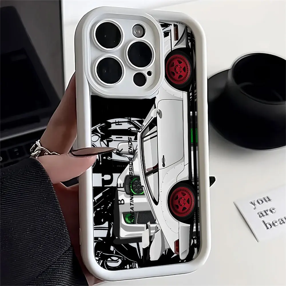 Funda de coche genial para Samsung Galaxy A51 A30 A04e A71 A03 A21s A04 A20 A05s A31 A04s A10s A20s A50 funda suave - imagen 5