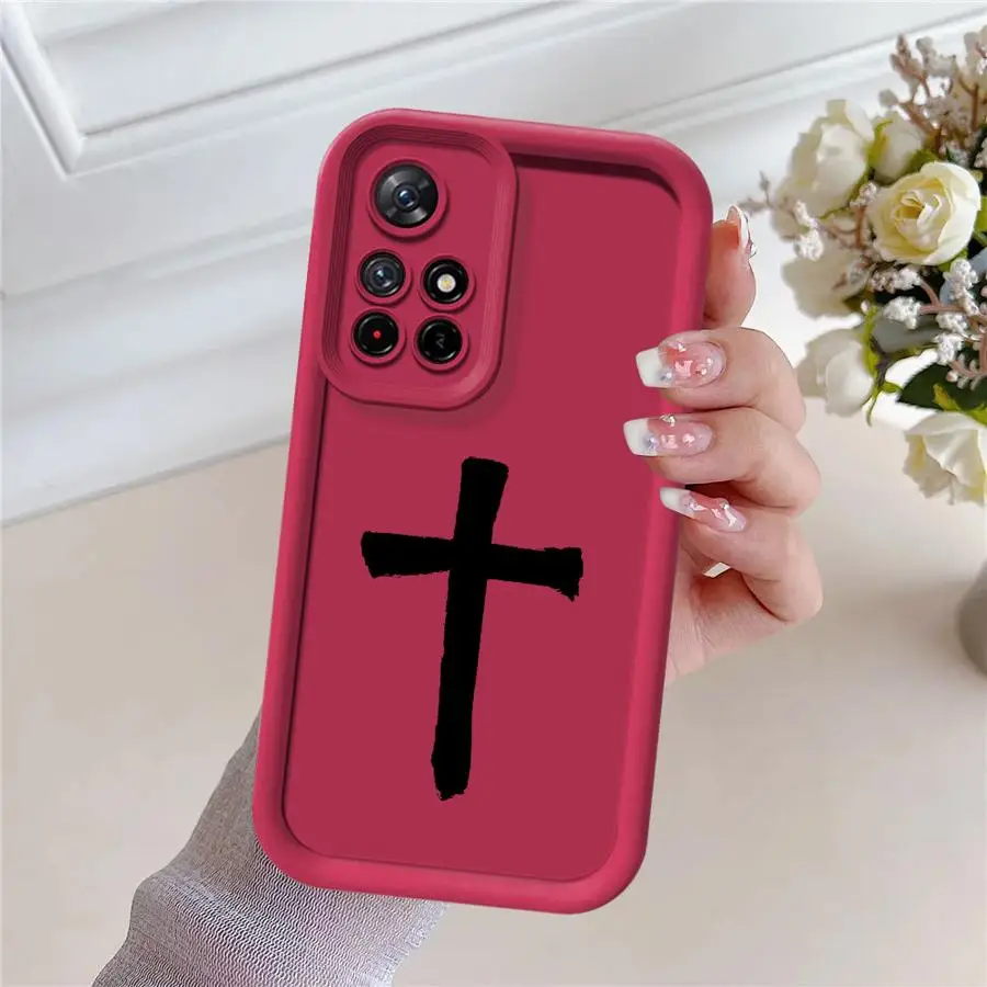 Funda de teléfono para Xiaomi Redmi 10A 9A A2 A1 Plus 12C 14C A3 A5 10C 13C 9T 9C suave TPU patrón cruzado fresco - imagen 3