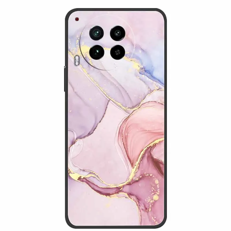 Funda trasera de silicona suave para Tecno Camon 30 5G, carcasa de TPU de mármol para Tecno Camon30 5G CL7, Capa pintada de Mica colorida - imagen 2