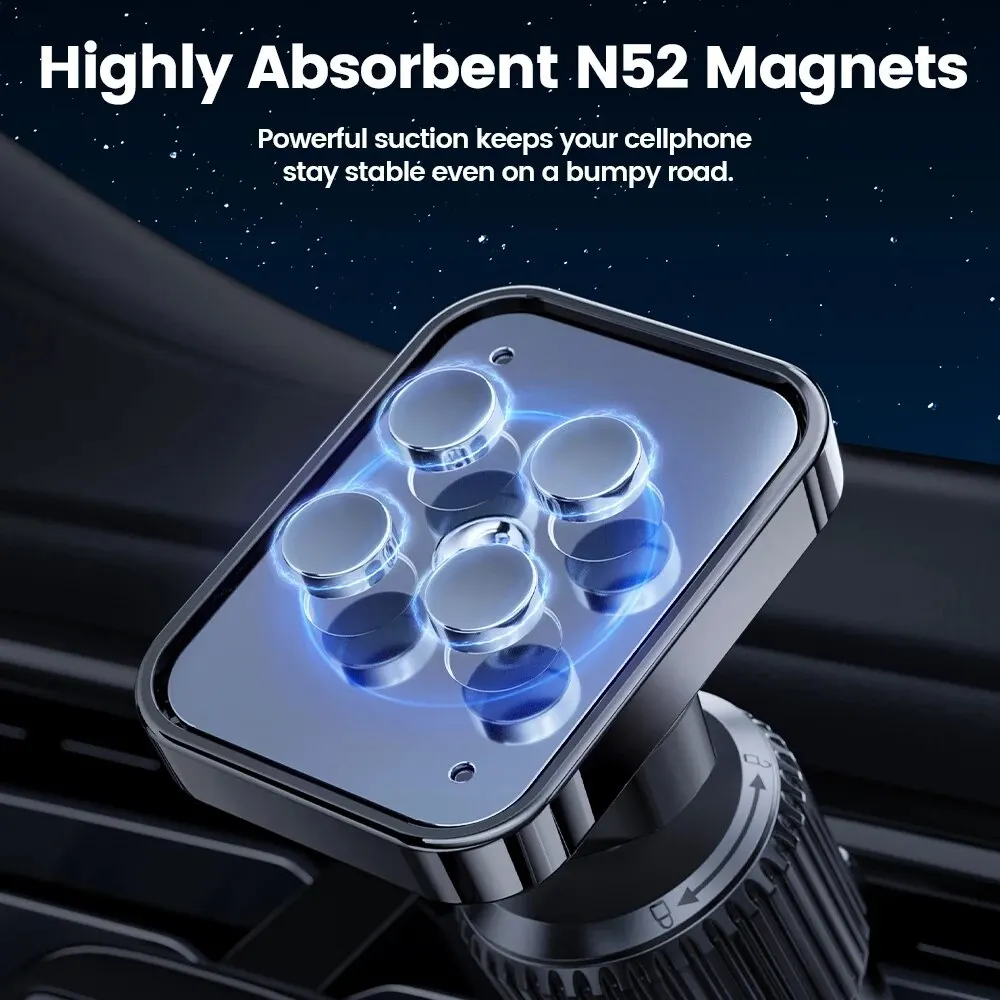 Toocki soporte magnético para teléfono de coche soporte de montaje para teléfono con ventilación de aire para iPhone 15 14 13 12 PM Xiaomi Samsung soporte Universal para teléfono móvil - imagen 4