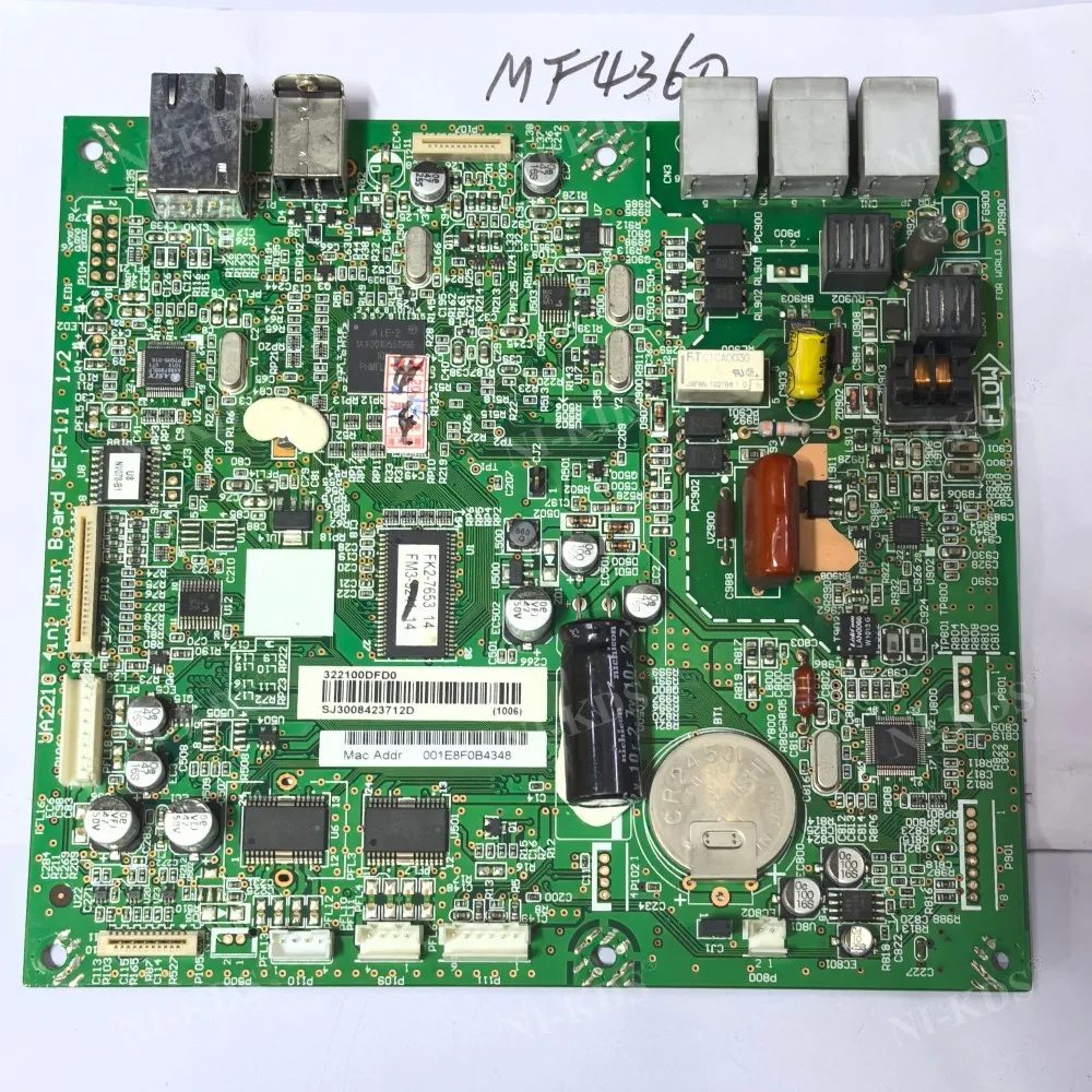 FM4-1275 FM4-1275-000 Tablero Principal para Canon MF4350d MF4360 MF4270 MF4360 MF4380 MF4370 Placa formateadora Placa lógica