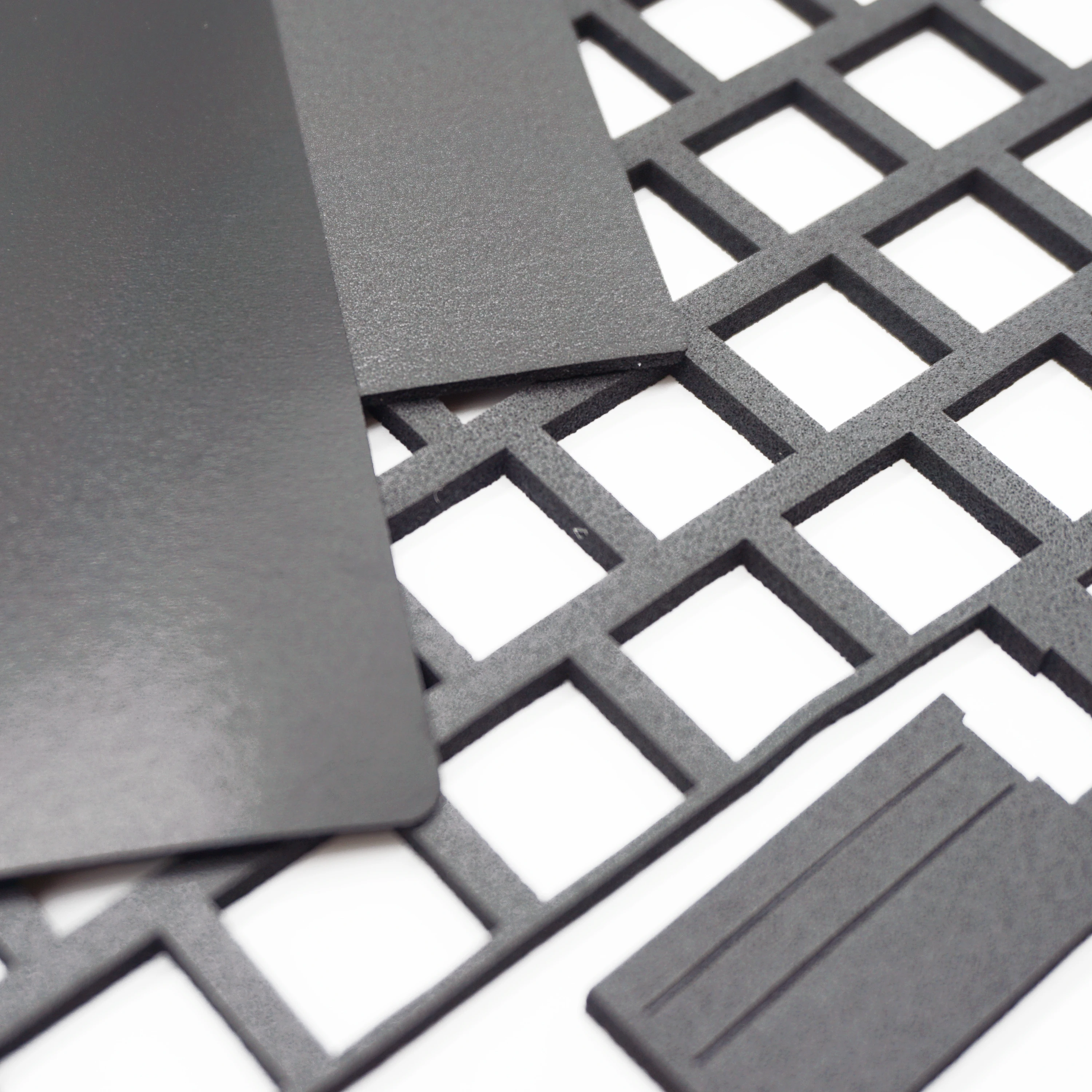 Keebox ROG Azoth teclado espumas de sonido tipo mejora de sonido placa IXPE espuma Poron película de hoja de interruptor de espuma inferior - imagen 2