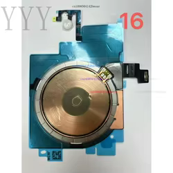 Bobina de carga inalámbrica NFC para iPhone 16/16 Pro/Plus/Pro Max