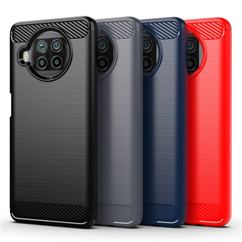 Para la cubierta Xiaomi Mi 10T Lite Funda para Mi 10T Lite Capas Bumper Funda de TPU suave a prueba de golpes para Xiaomi Mi 10 T 10T Pro Lite Fundas
