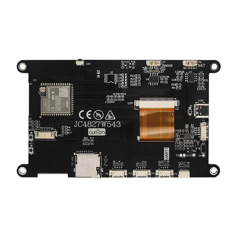 ESP32-S3 Placa de desarrollo LCD de 4,3 pulgadas 8M PSRAM 4M FLASH táctil capacitiva 480*272 módulo de pantalla con WIFI y Bluetooth - imagen 2