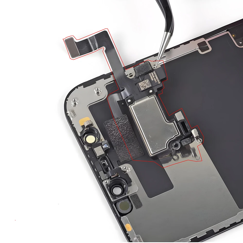 Cable flexible de altavoz para iPhone 12 Mini Pro Max, auricular y Sensor de identificación facial, luz de proximidad, reemplazo de conjunto de Cable flexible - imagen 5