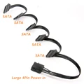 Large 4Pin to 5 SATA
