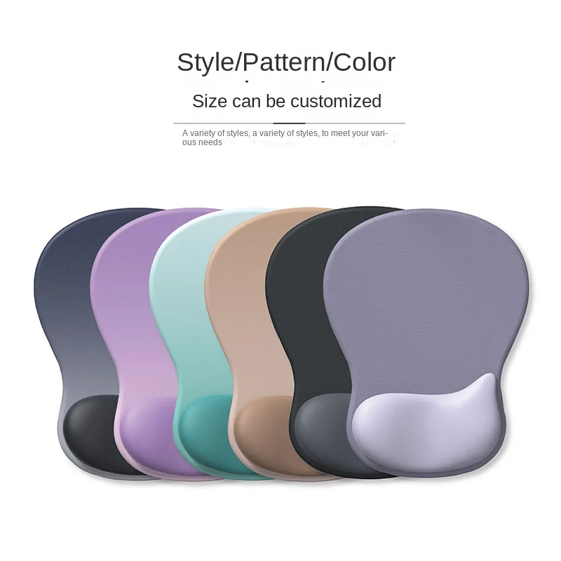 Alfombrilla para ratón, protector de muñeca, almohadilla de soporte para manos, soporte para muñeca grande para deportes de ordenador para hombres y mujeres, almohadilla para muñeca ergonómica - imagen 5