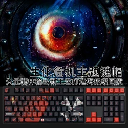 Keycaps PBT Resident Evil con Perfil Cherry y Diseño Anime