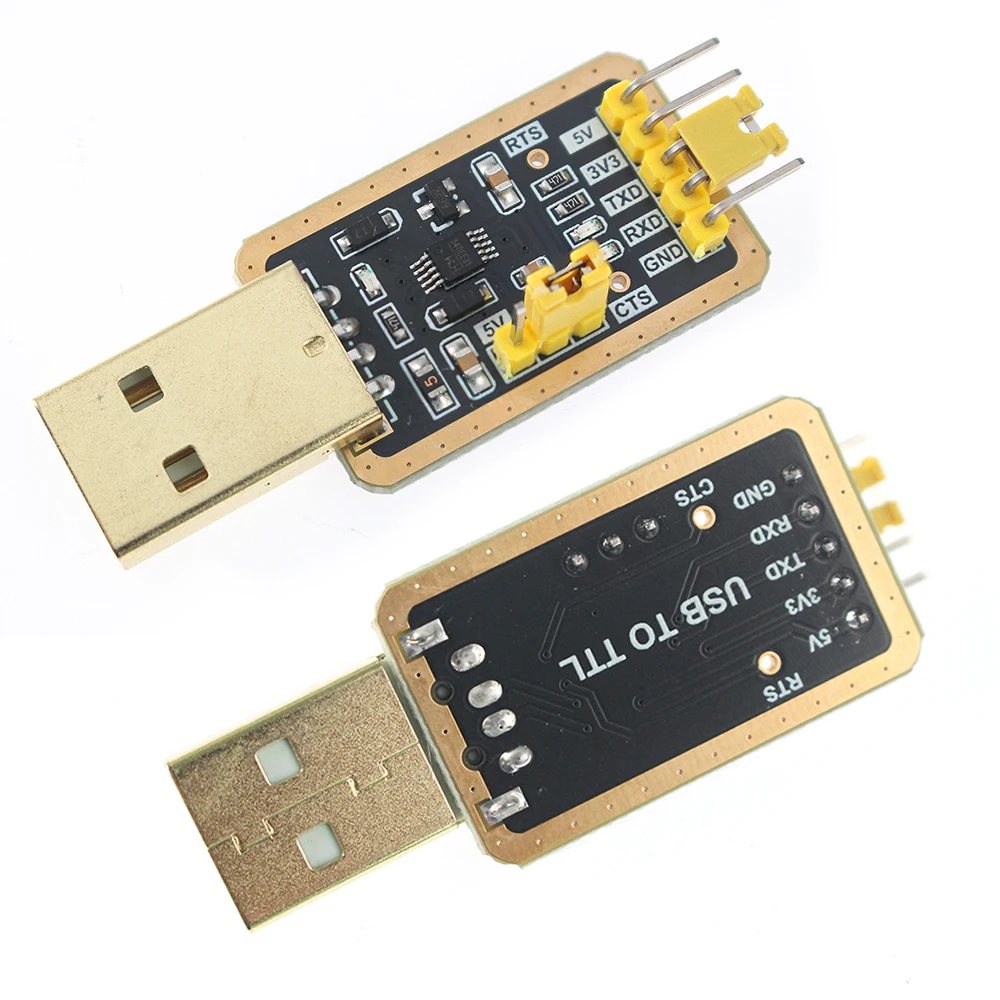 Módulo CH340E CH340 RS232 Módulo convertidor USB a TTL 3,3 V 5 V módulos de puerto serie USB con línea de descarga STC para Arduino - imagen 5