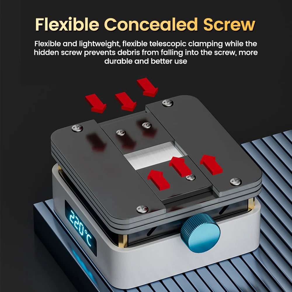Estación de Reparación de precalentamiento Digital PCB SMD placa calefactora de soldadura plataforma de eliminación de pegamento Estación de soldadura de temperatura constante - imagen 2