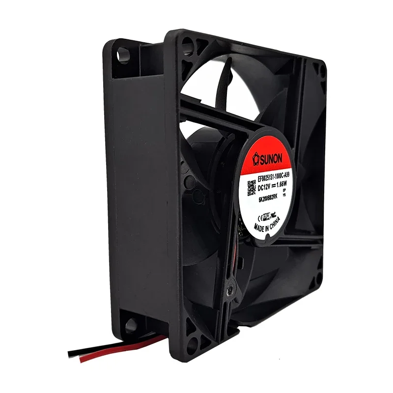 EF80251S1-1000C-A99 12V 3200rpm 41cfm 8cm 80mm 8025 nuevo ventilador de enfriamiento cuasi integrado 80*80*25mm - imagen 3