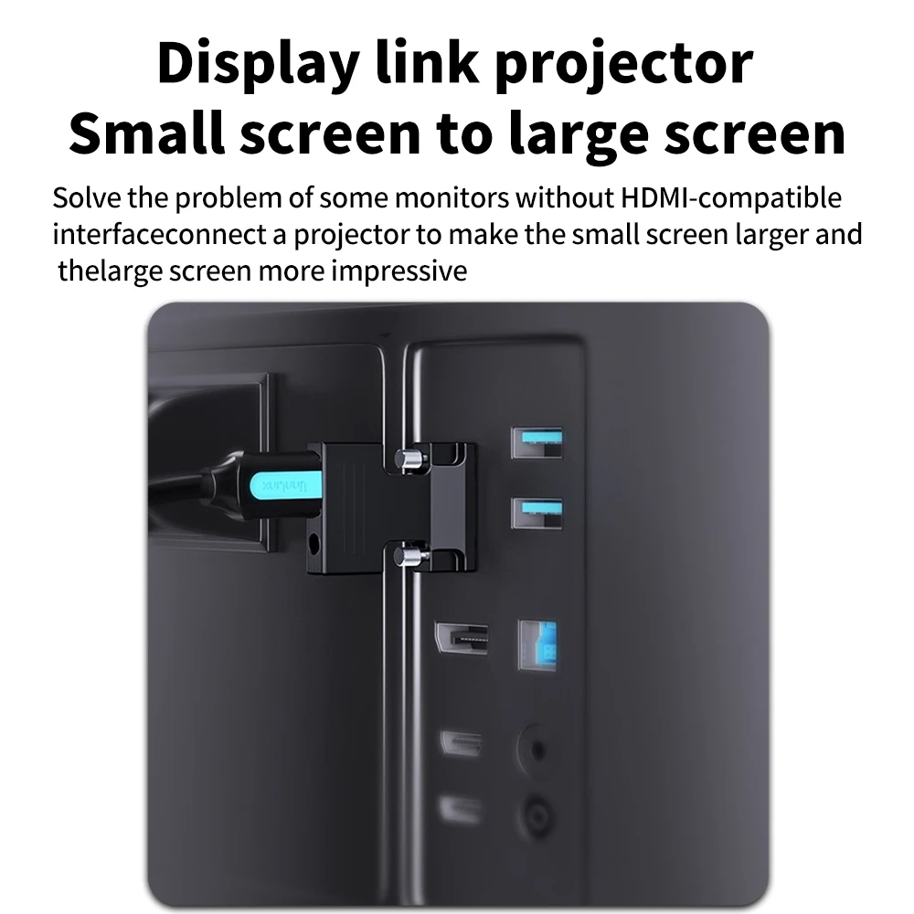 MUCAI-convertidor hembra a VGA macho compatible con HDMI, adaptador de Cable de Audio de 3,5mm, salida de vídeo FHD de 1080P para PC, portátil, TV Box, Monitor - imagen 4