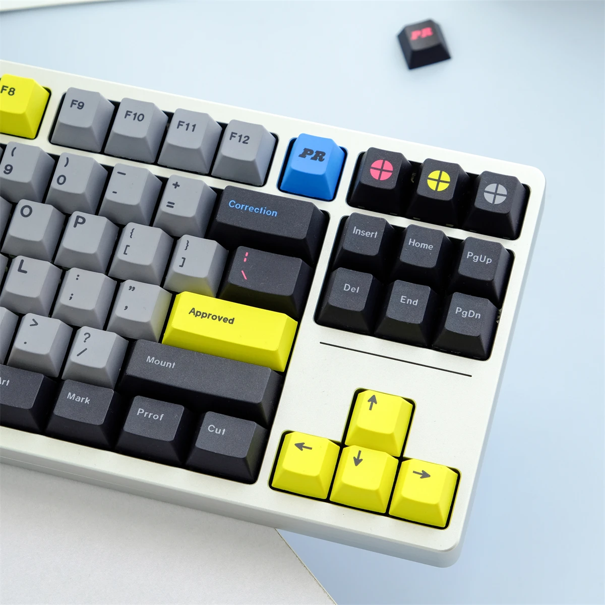 129 Keys/set GMK Prepress Keycaps PBT Dye Subbed Key Caps Cherry Profile Keycap For Keychron Q2 65% 75% Anne GH60 GK64 Poker - imagen 3