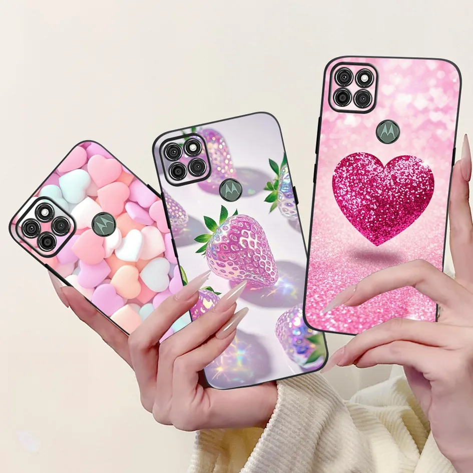 Para Motorola Moto G9 Power Case XT2091-3 moda mariposa Bowknot Funda de silicona suave para Moto G9 Plus Funda MotoG9 Play parachoques - imagen 4