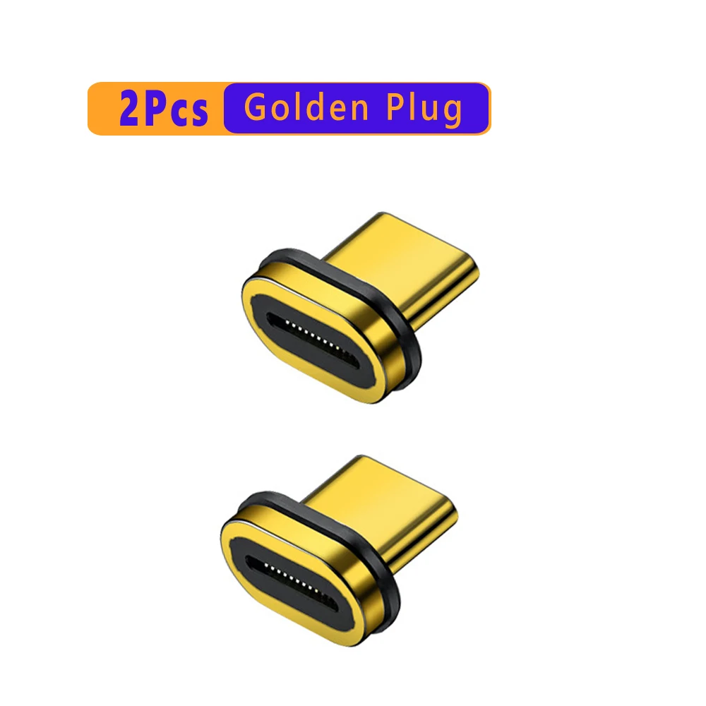 2Pcs Plug Golden
