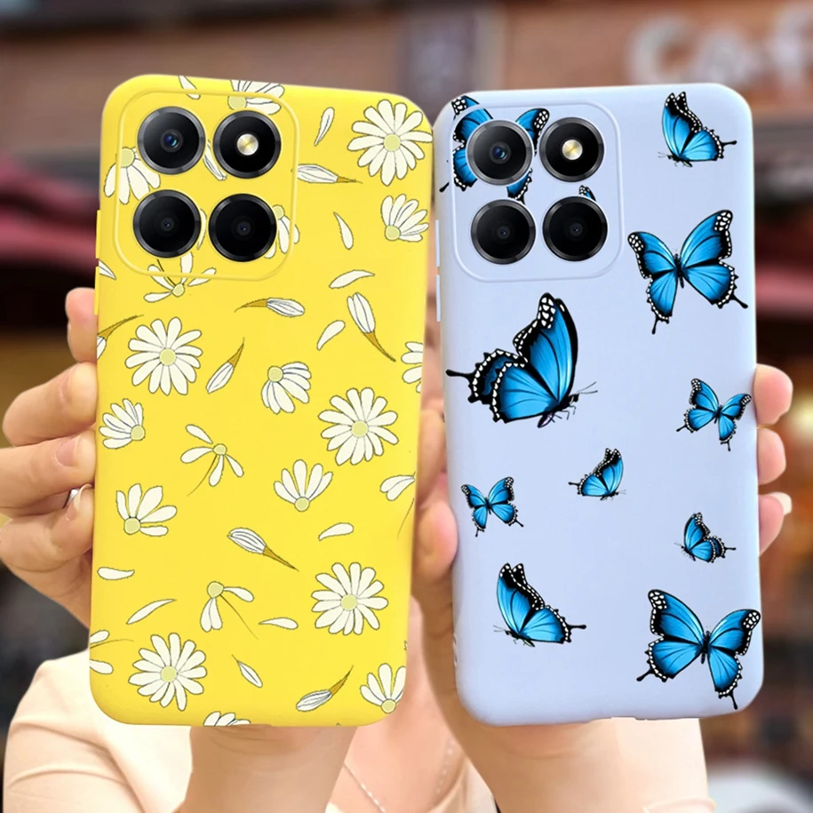 Funda de silicona suave para Honor X8 5G, carcasa VNE-N41 bonita con dibujos animados para chicas, para Honor X6, VNE-LX1, Honor X6 - imagen 4