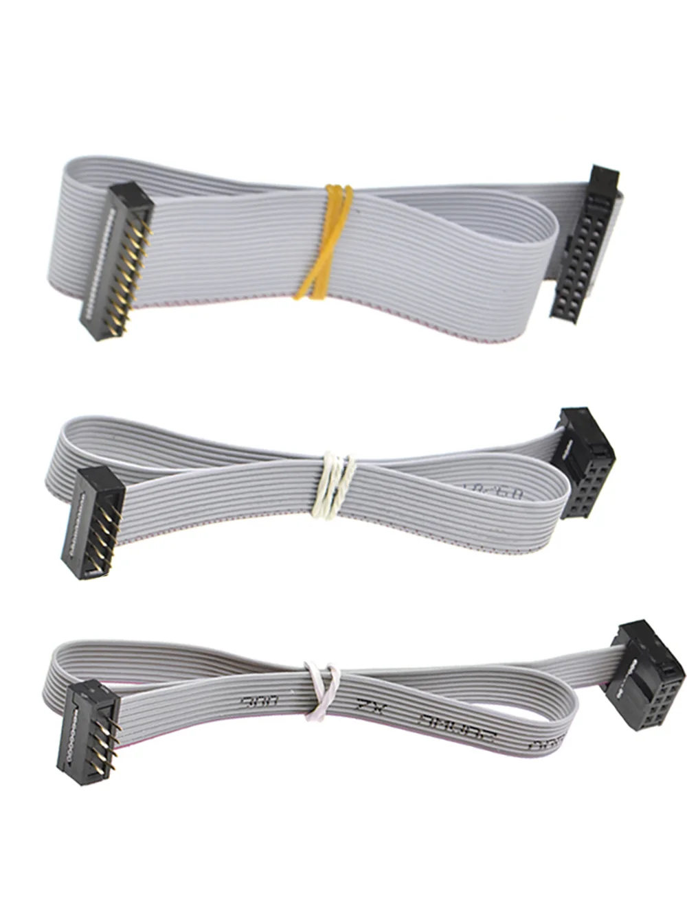 2 uds FC-FD DC4 IDC conector macho a hembra de paso de 2,54 MM 6P/8/10/12/14/16/20/24/26/30/34/40 pines Cable de datos de bajada de cinta plana - imagen 3