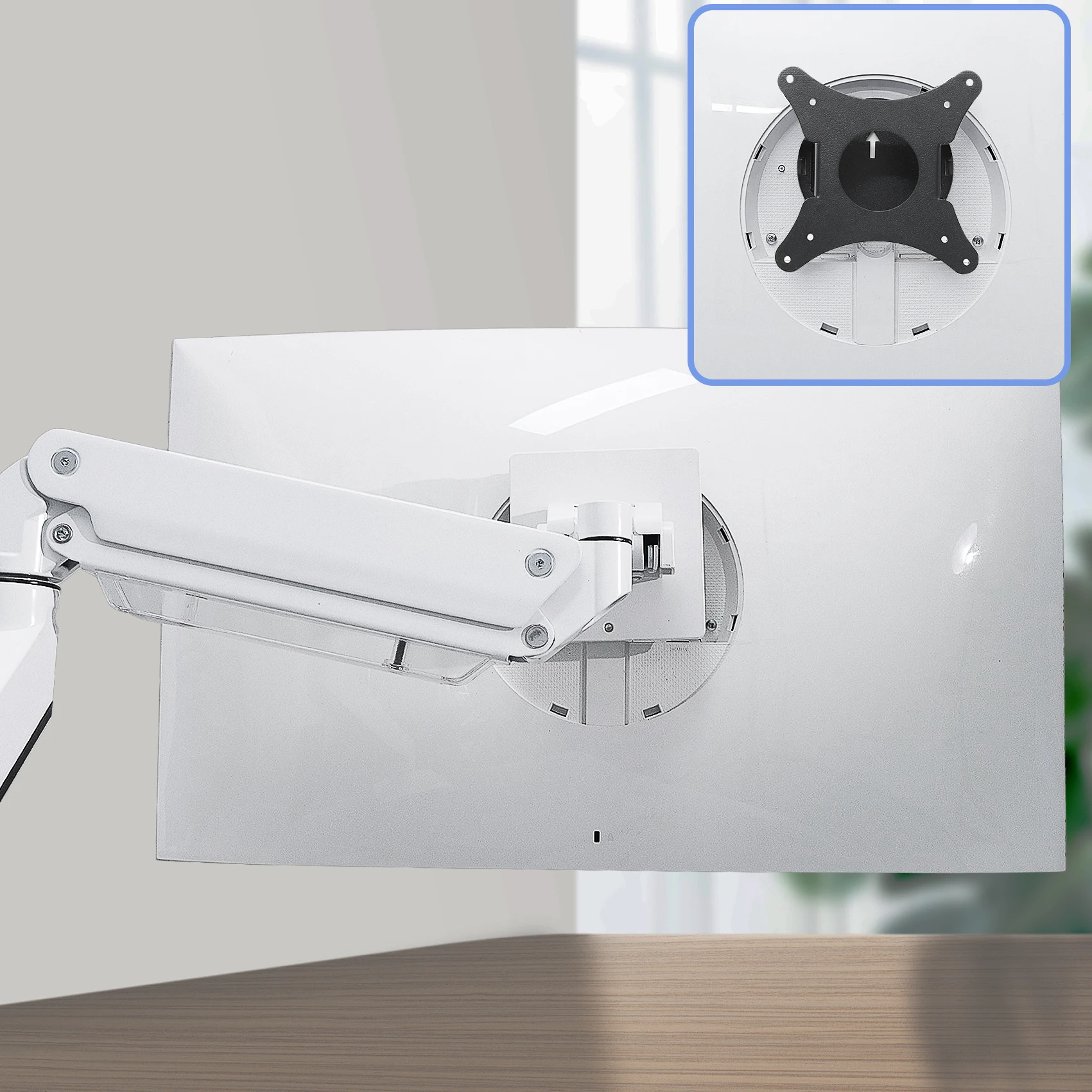 Para Samsung 27/32 "pantalla LC27H711QEEXXV LC27H711QEUXEN LC32H711QEEXXV LC32H711QEUXEN soporte adaptador de montaje en pared - imagen 5