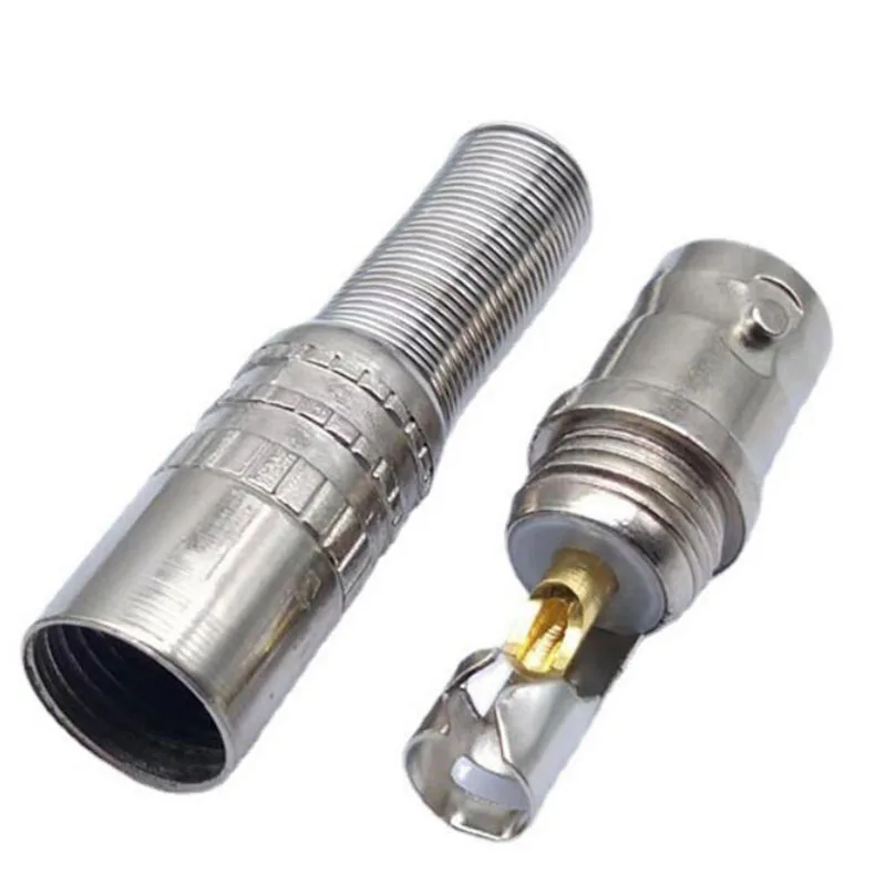 Conector adaptador cctv hembra BNC de soldadura 75-5 inyector BNC para sistema cctv q9 accesorios de cámara CCTV - imagen 5