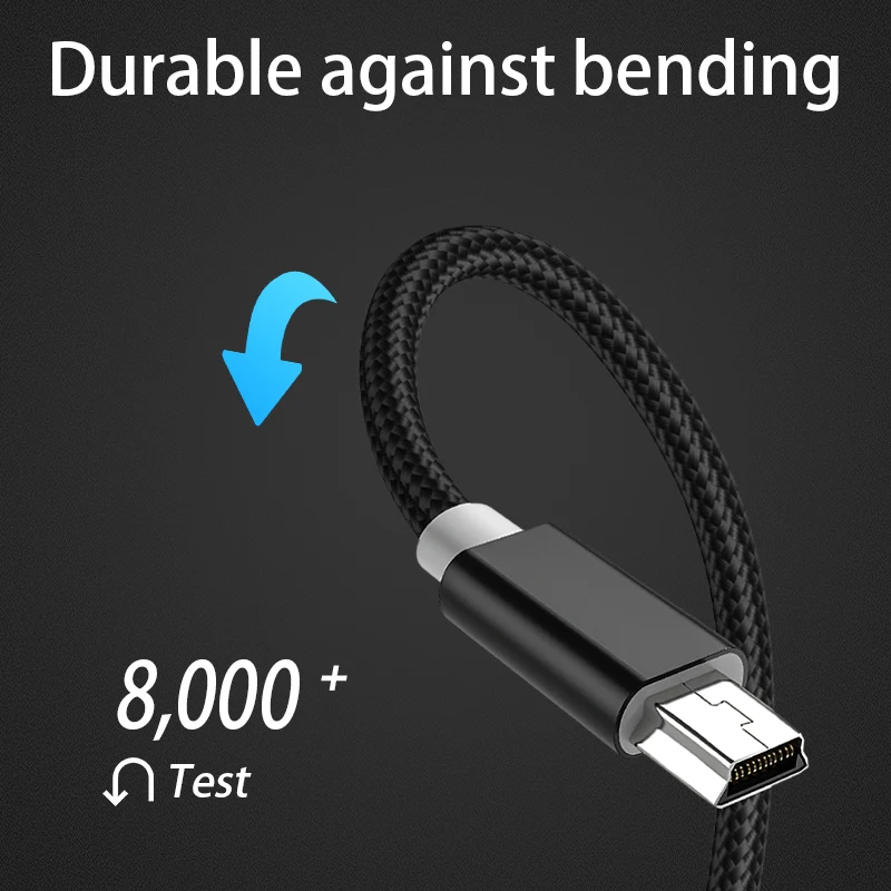 Mini cable USB compacto para coche