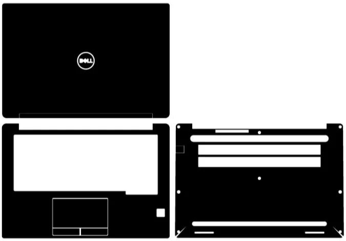 Película de cubierta adhesiva de piel para Dell Latitude 7280, 7450, 7480, 7490, 5290, XPS 13, 9340, Precision 7520