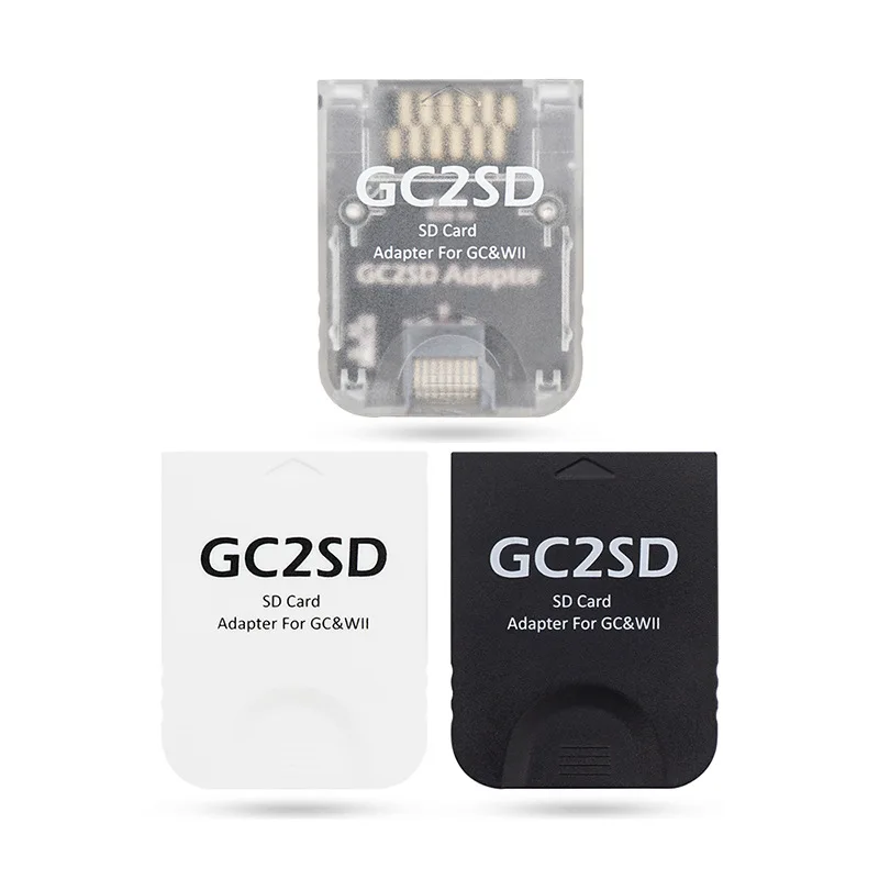 Adaptador de tarjeta Micro SD GC2SD de juego Retro, adaptador de tarjeta de memoria suizo para consolas Nintendo GameCube Wii SD2SP2
