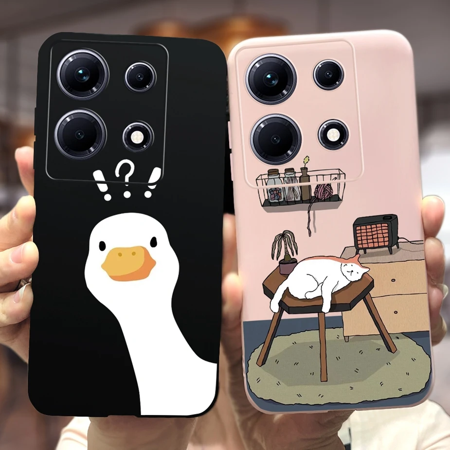 Funda de silicona suave con dibujos animados para Infinix Note 30, carcasa para teléfono 4G, 30i, X6716, parachoques VIP - imagen 4