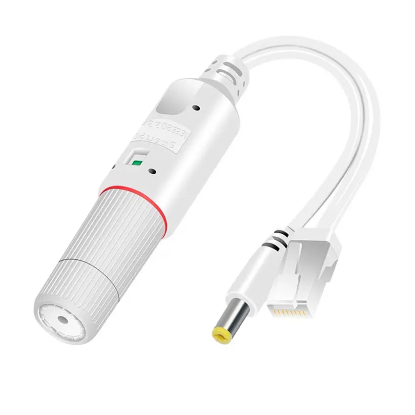 Divisor POE de 48V a 12V, adaptador de vídeo y corriente, módulo de fuente de alimentación, inyector, extensor para cámara IP, red AP