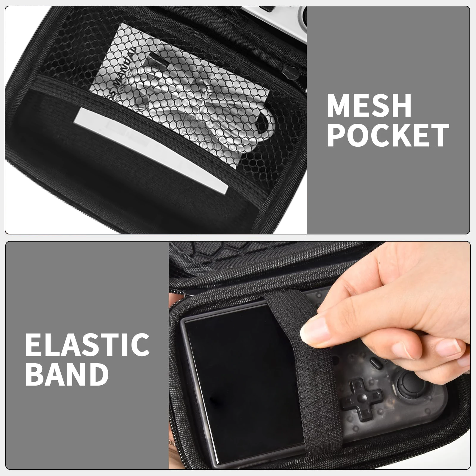 2/5/10 Uds HDD caja bolsa de disco duro portátil bolsa para disco duro portátil externo HDD caja de disco Cable de datos bolsa de almacenamiento protección - imagen 2