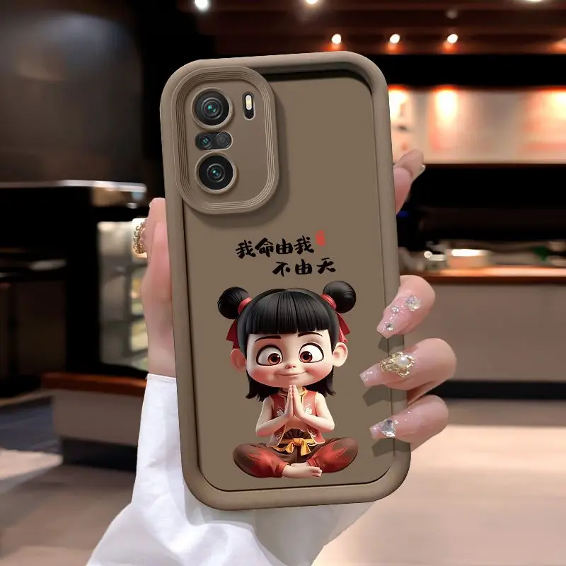 Para Xiaomi 11X 11i 11X Pro Poco F3 Redmi K40 K40 Pro funda de teléfono Android cubierta trasera mate protección de sensación de piel fundas a prueba de golpes - imagen 2