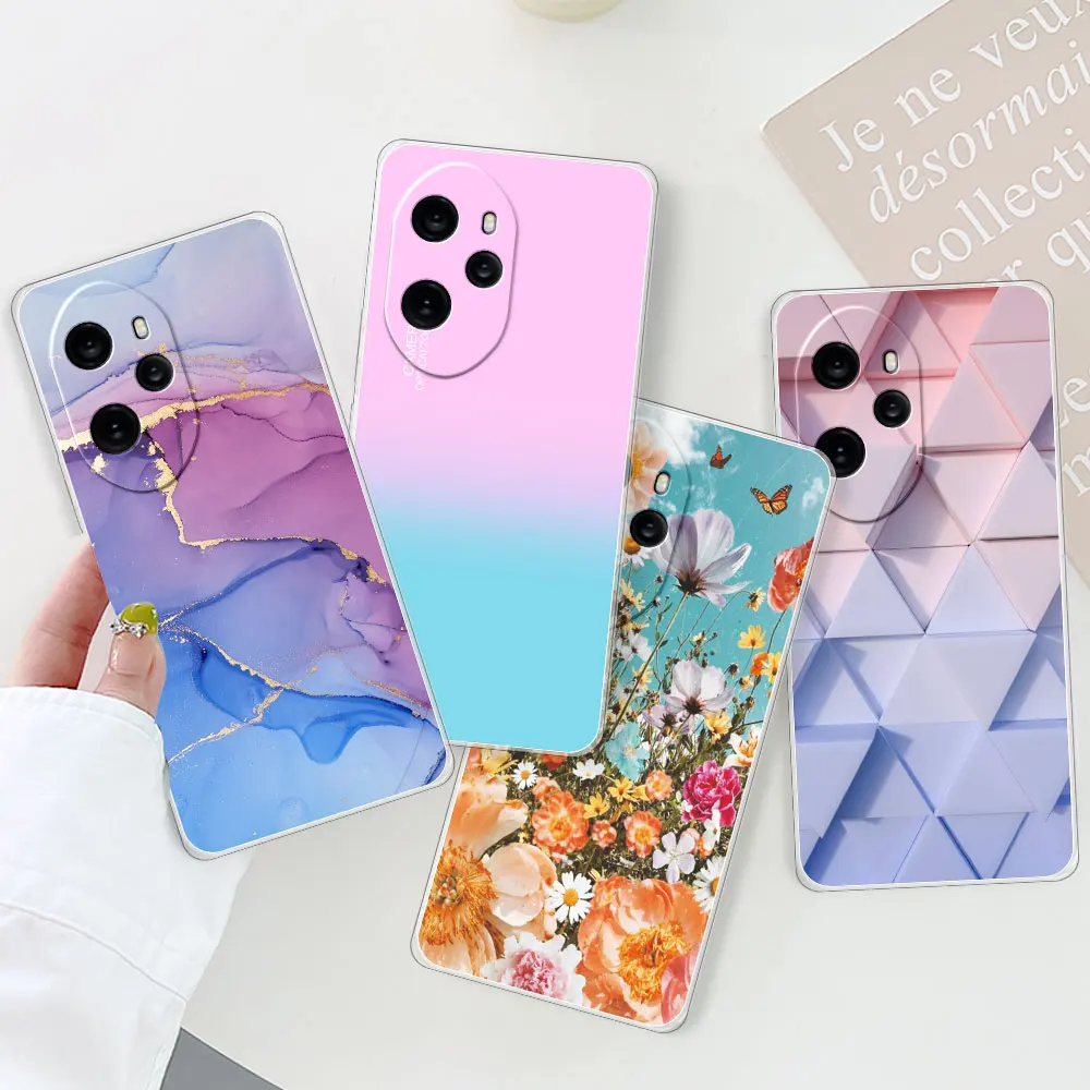 Funda a prueba de golpes para Honor 100 Pro, carcasa de teléfono de silicona suave y transparente, 100 Pro - imagen 3