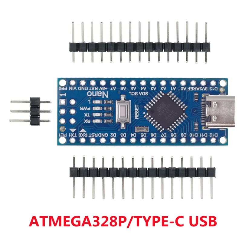 Promoción para Arduino Nano 3,0 Atmega328 controlador Compatible placa módulo PCB Placa de desarrollo sin USB V3.0 - imagen 4