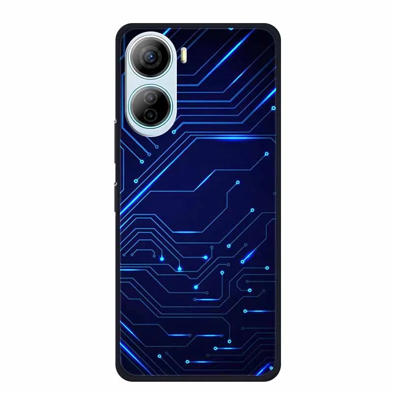 Funda trasera de silicona TPU para ZTE Libero IV, Protector de lobo fresco, carcasa nueva, 5G IV - imagen 4