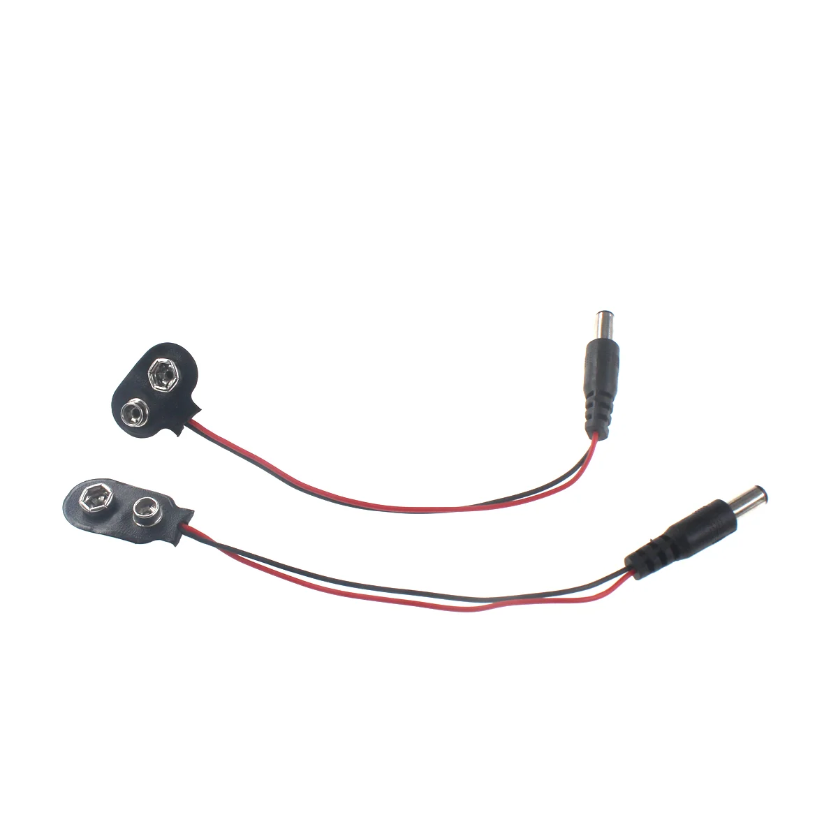 5 Piezas de Soporte para Batería de 9V, Tipo T, Tipo I, con Cable, Tipo de Una Línea, con Conector de 5.5-2.1, 5.5-2.5 - imagen 4