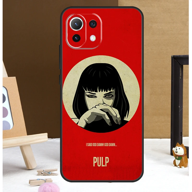 PULP FICTION MOVIE POSTER Case For Xiaomi 14 Ultra 13 11T 12T 13T Pro 12 Lite POCO X6 Pro X3 X4 X5 M5s M6 F3 F5 Cover - imagen 2