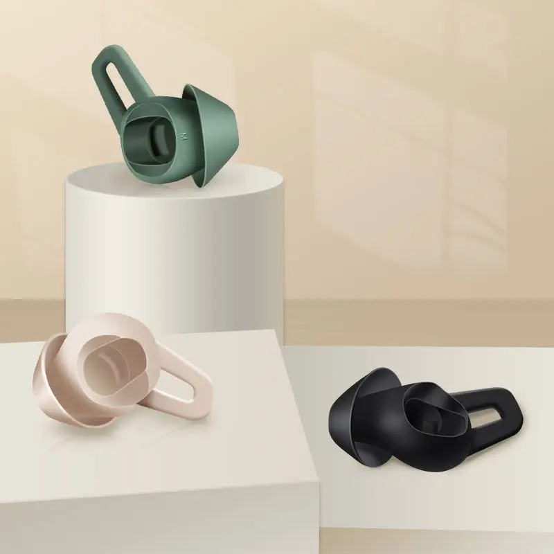 Almohadillas de silicona para auriculares Huawei Freelace Pro Wire Bluetooth, fundas de cojín, funda para auriculares, almohadillas para los oídos, 2 unids/par - imagen 4