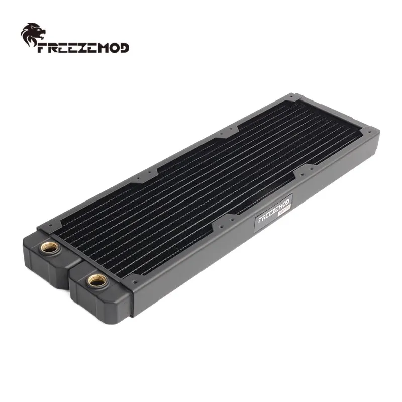 Radiador de cobre Mod G1/4 ", 30MM de espesor, negro/refrigerador de agua, soporte de fila, ventiladores de 12CM, disipador térmico de PC 120 240 360 480MM