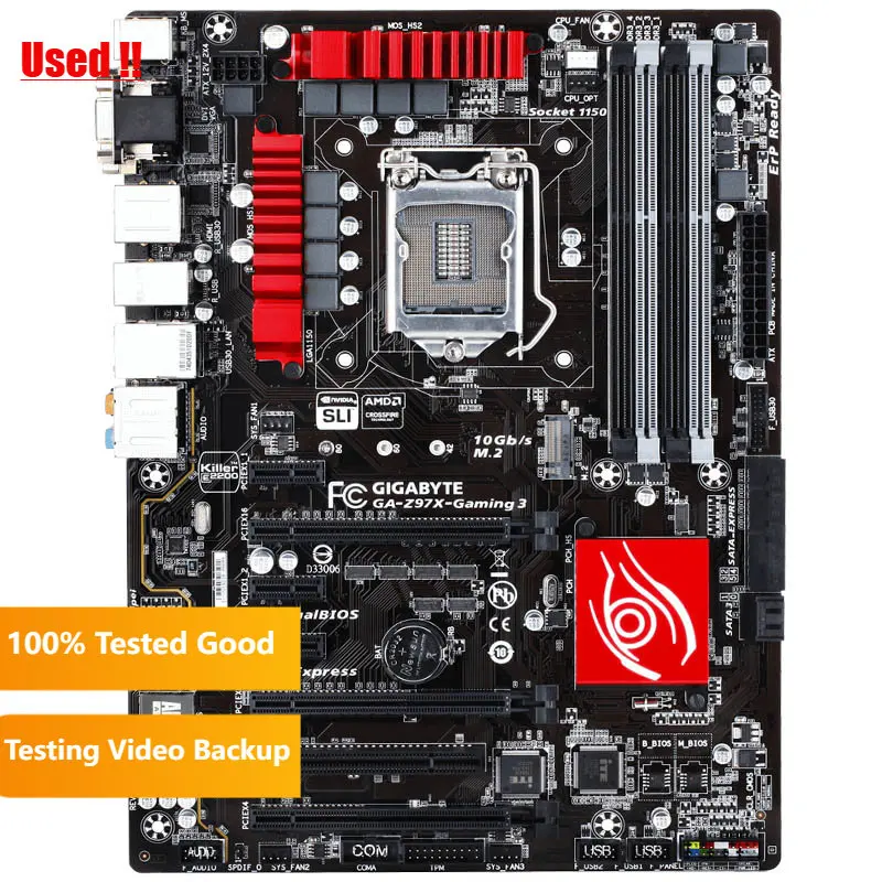 Gigabyte GA Z97X Gaming 3 LGA 1150 DDR3 Z97X-Gaming 3 USB2.0 USB3.0 32GB Z97 placa base de escritorio - imagen 2