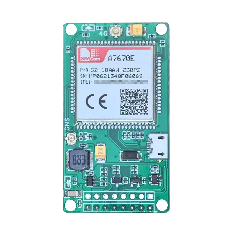 SIMCOM-placa base de desarrollo con GPS, módulo GSM, 4G, Cat 1, A7670E-FASE, puerto serie TTL, USB, A7670E, A7670E-LASE - imagen 2