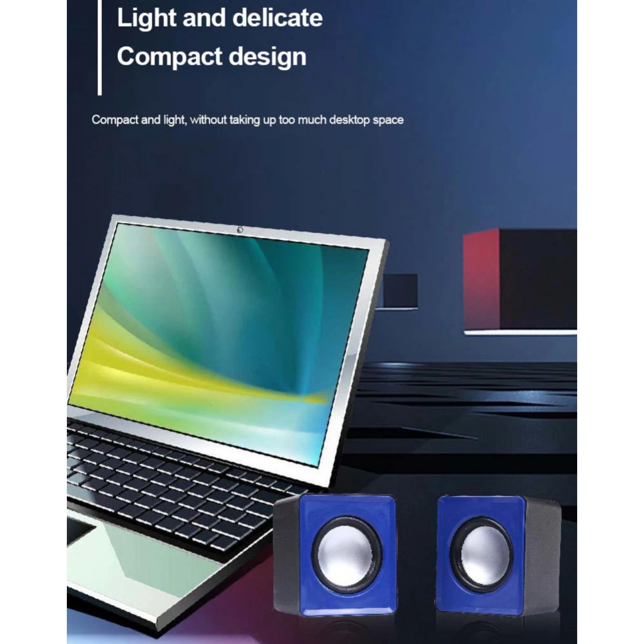 Mini altavoz para ordenador, PC, portátil, escritorio, Caixa De Som, caja De sonido, sistema De Audio y música, columna, conjunto estéreo, Bocina acústica - imagen 5