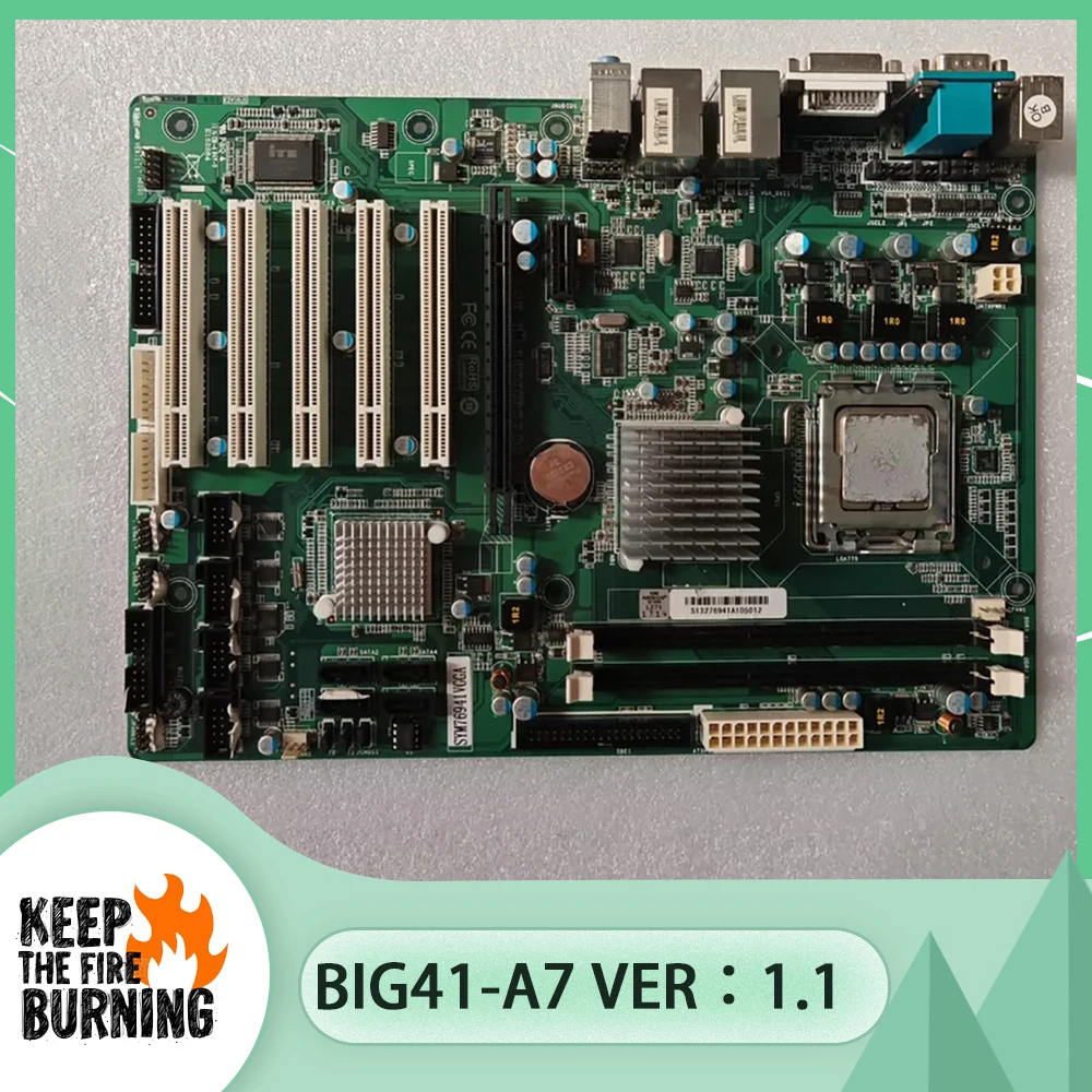 SYM76941VGGA BIG41-A7 VER:1.1 Placa base de control industrial de doble puerto - imagen 2