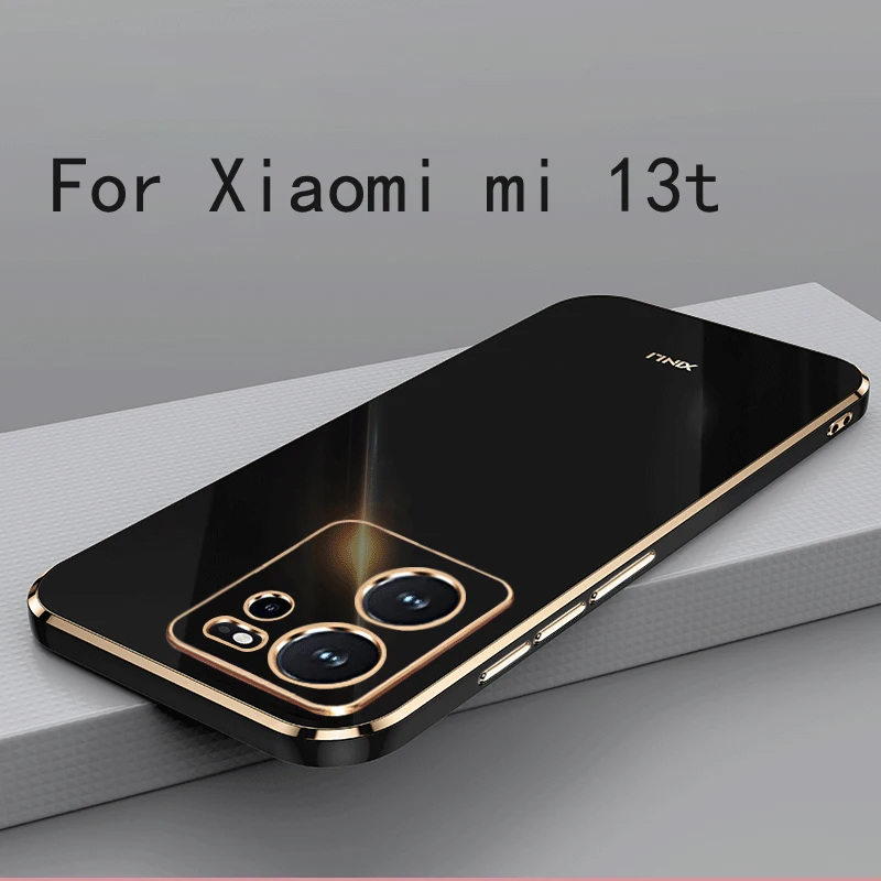 Para Xiaomi 13t funda suave de TPU para Xiaomi Mi 13t cubierta protectora de cámara antihuellas - imagen 2