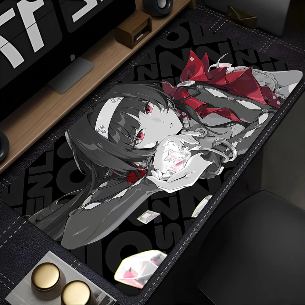 Alfombrilla de ratón Zenless Zone Zero Astra Yao para juegos, decoración de escritorio para jugadores, alfombrilla de ratón grande para juegos, alfombrilla antideslizante para ratón de ordenador