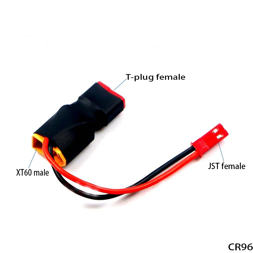 1 Uds modelo de barco XT60 T enchufe + JST hembra tira de luz LED línea de alimentación conector de Cable de extensión de batería - imagen 5