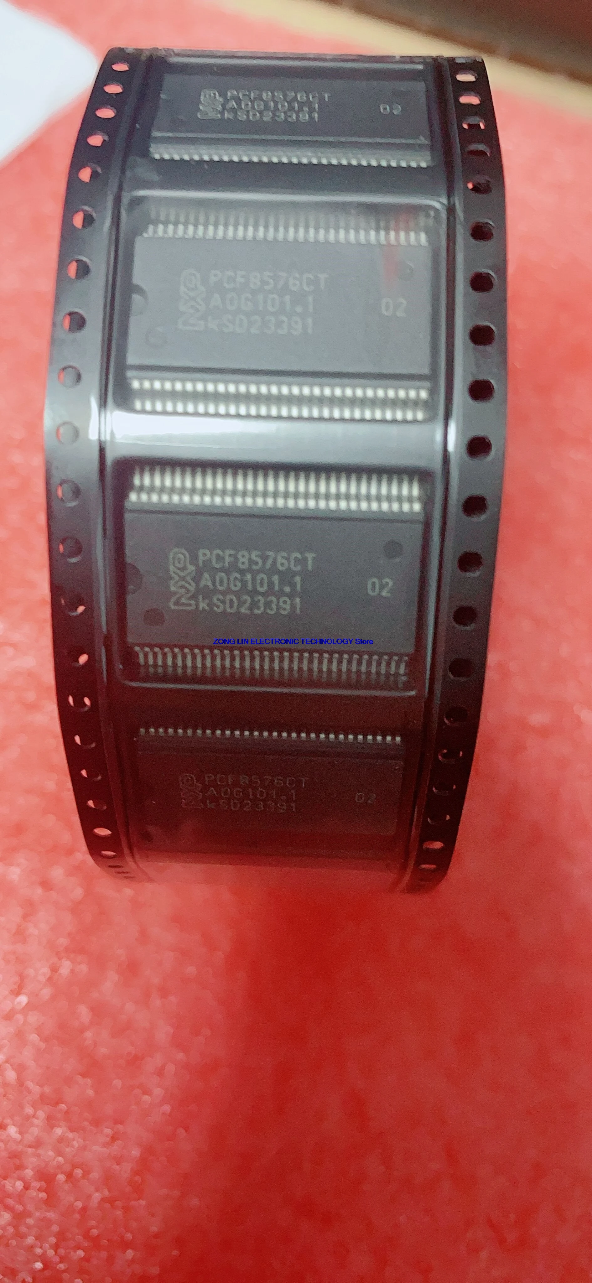 Chip controlador LCD SMD PCF8576CT/1 paquete, Original, auténtico, SSOP-56, 5-50 unids/lote, PCF8576CT PCF8576