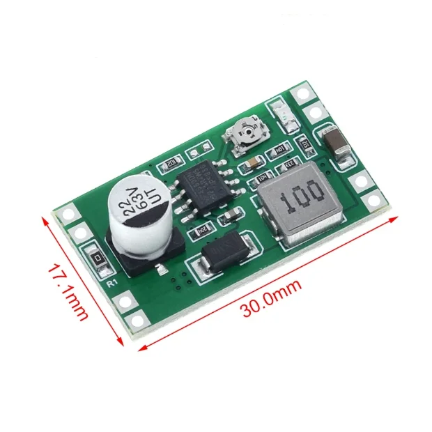 DC-DC MP4560 Regulador reductor 2A Módulo de alimentación Entrada 6-55V Salida 3.3/5/9/12V Ajustable - imagen 2
