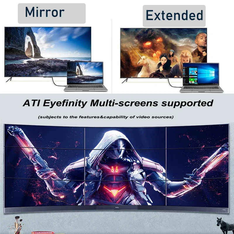 Cable DisplayPort 4K 60Hz para Monitor PC y Portátil - imagen 2