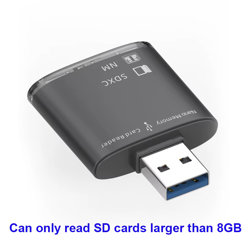 Lector de tarjetas USB 3.0 2 puertos SD/SDXC para Huawei NM Nano y PC - imagen 5